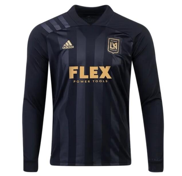 2021/22 Los Angeles FC Long Sleeve Home Kit Soccer Jersey